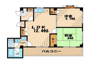 レラハール成城の物件間取画像